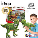 idrop Tyrannosaurus T-Rex Dinosaurs Foam EVA Building Block Toy Set For Kids And Children