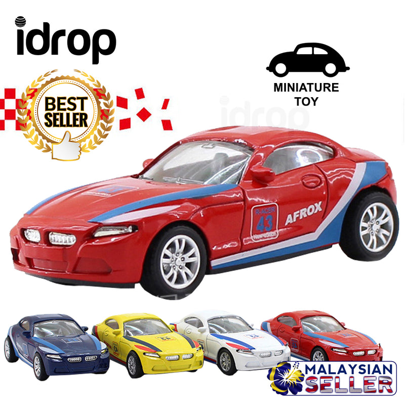 idrop Nascar Racing Car Miniature Handcrafted Metallic Collectibles Display Toy