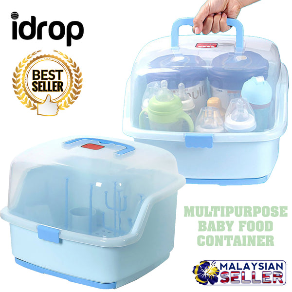 idrop Baby Food Milk Bottle Container Storage Box