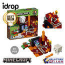 idrop 411 Pcs Minecraft Magic Portal Colorful Creative Building Block Toy Set For Kids Children