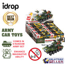idrop Modern Army Vehicle Toy Set Building Block Toys