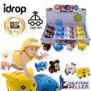 idrop Pull Back Cute Cartoon Animal Stunt Racing Car Toy For Kids And Children