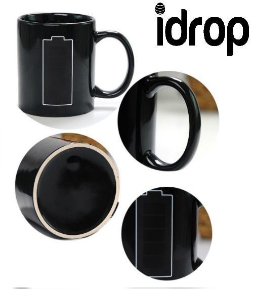 Idrop 330ml Creative Discoloration Ceramic Coffe Cup Mug  [Send by randomly design]