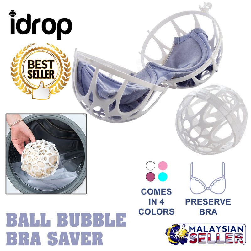 idrop Ball Bubble Bra Saver Protector for Laundry Washing Machine