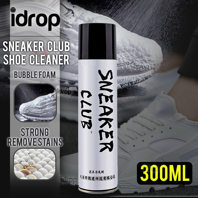idrop 300ml Multi-Purpose Waterless Bubble Foam Cleaner for Shoes