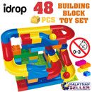idrop CRAZY HAPPY BALL - 48 Pcs Building Block Miniature Ball Track Toy Set [ H15560001 ]