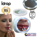 idrop Portable Make Up Vanity Mirror 360 Degree With LED Light
