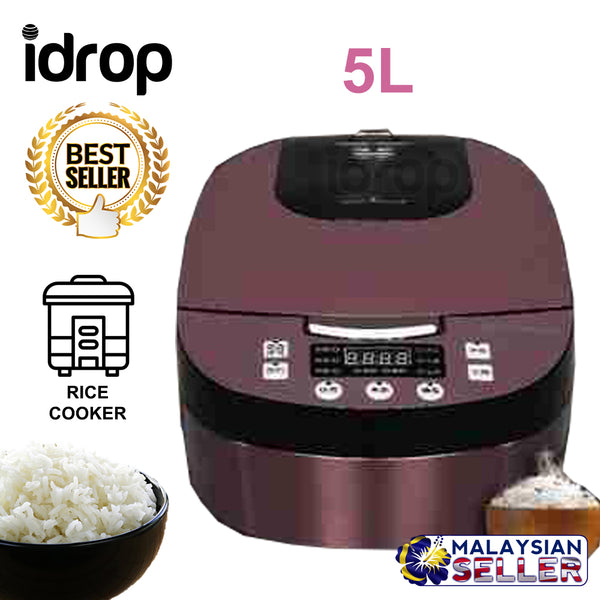 idrop 5L Mini Electric Rice Cooker Kitchen Appliances