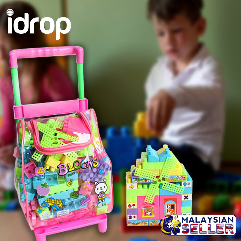 idrop 218 Pieces Toy Blocks - Play and Learn Building Block Toys