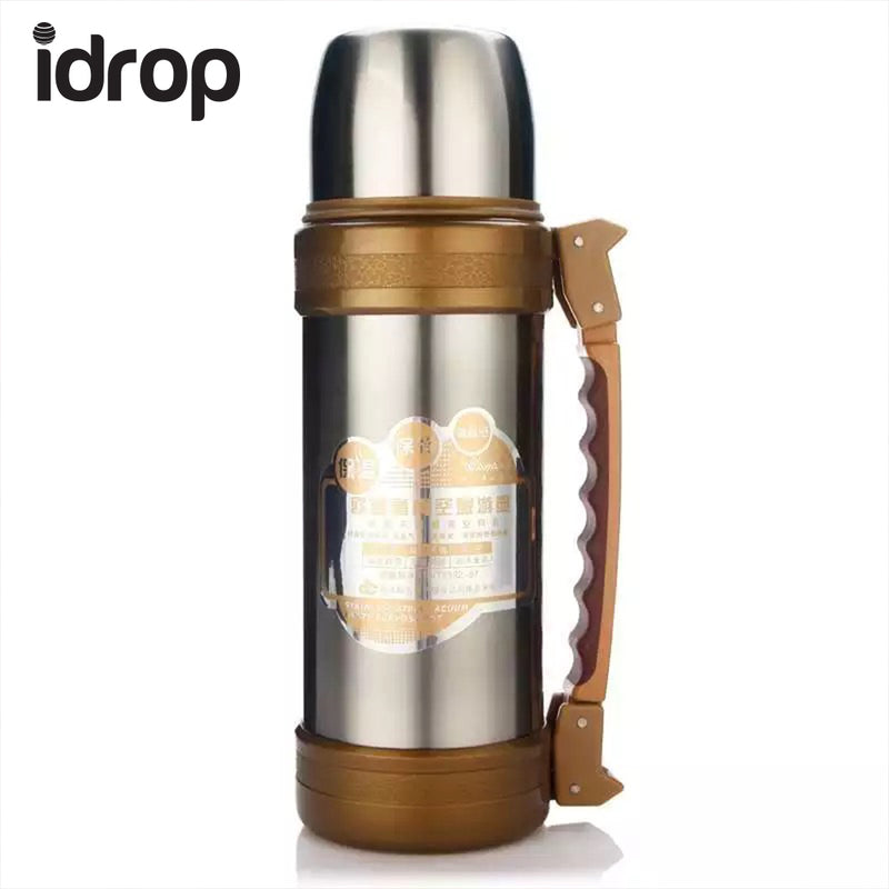 idrop Stainless Steel Double-wall Vacuum Insulated Water Bottle 880ml