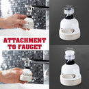 idrop 3 IN 1 Sink Tap Head Adjustable Water Faucet Pipe Attachment