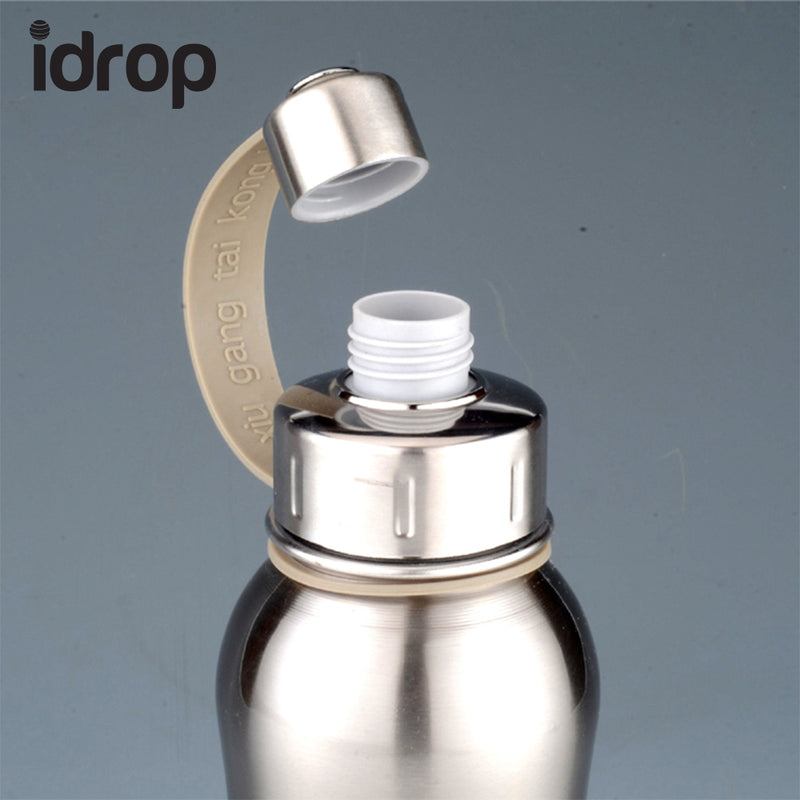 idrop Stainless Steel Outdoor Sports Travelling Portable Insulated Thermos Bottle 800ml [Send by randomly color]