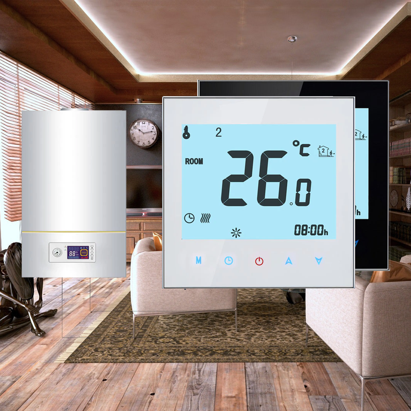 idrop Weekly Programmable Boiler Temperature Controller Heating System (BHT-1000-GC)