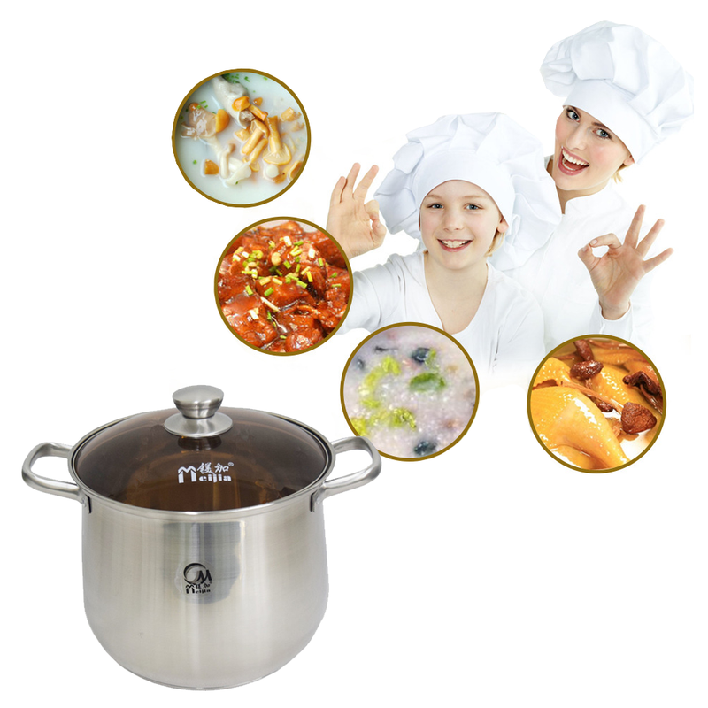 idrop 26 cm Multifunctional Stainless Steel Pot Kitchen Utensils