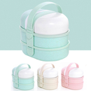 idrop Multipurpose Portable Wheat Straw Lunch Box 950ml