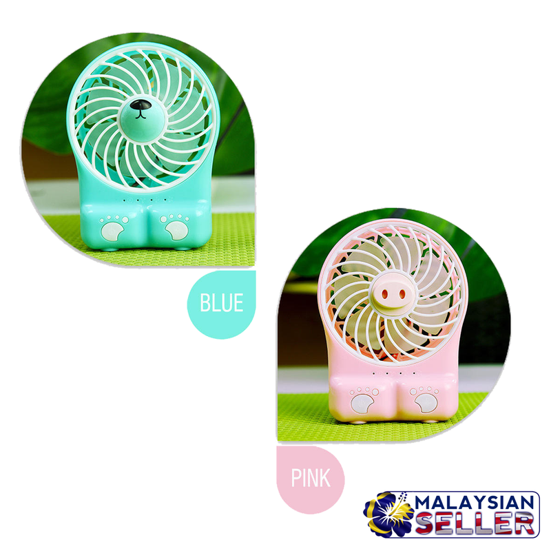 iDrop Handheld Rechargeable Cute Mini USB Fan