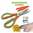 idrop DQ - Multipurpose Kitchen Scissors for Meat Fish Vegetables