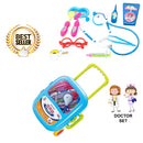idrop Doctor Medicine Box Pretend Play Toy Set With Trolley For Kids Children