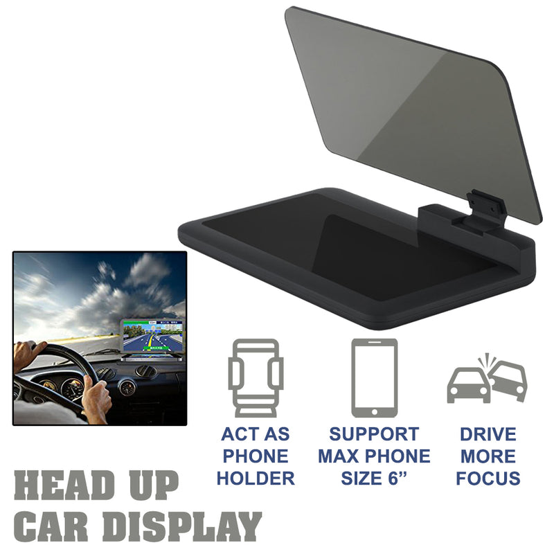 idrop Universal Car Image Reflector Head Up Display Reflection Projector Phone Car Mount Holder