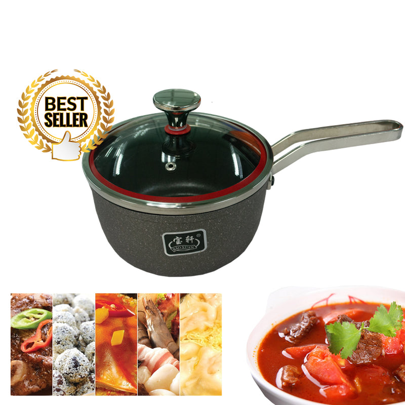 idrop 18 cm Stainless Steel Bao Xuan Multipurpose Cooking Pot Kitchen Cookingware
