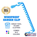 idrop Windproof Clothing Rack Hanger Lock Clip Drying Tool