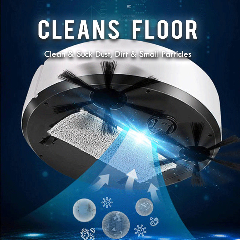 idrop ES28 Smart Automatic Robotic Rechargeable Vacuum Cleaner Suction Sweeping Mopping Floor Cleaning Machine