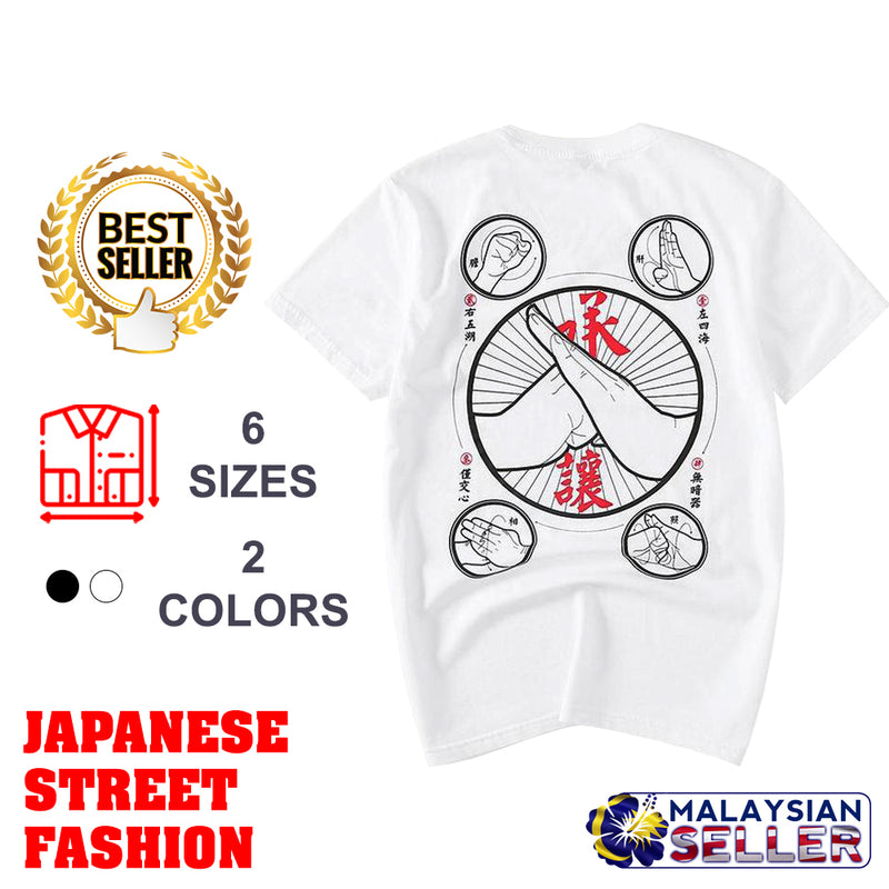 idrop TOLLO - Martial Arts Painted Sukajan T-Shirt Japanese Street Fashion