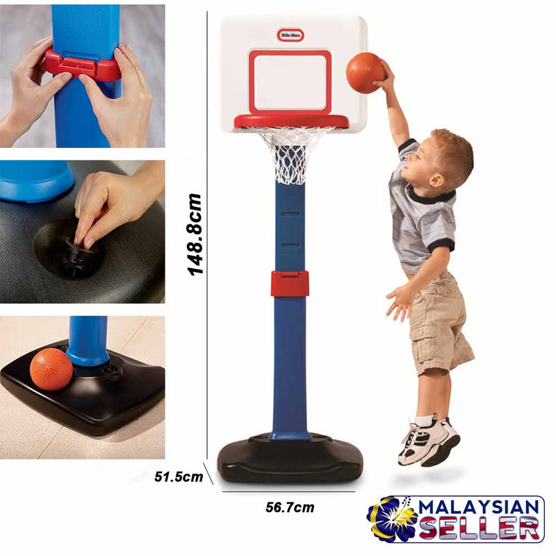 idrop Kids Children TotSport Basketball Set with Outdoors Sports Toy [880-02-620836]