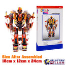 idrop 110 Pcs 3D Educational Puzzle Paper Craft Foam EVA Transformers Bumblebee Toy Set [ 566-C ]