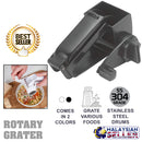 idrop Multipurpose Handheld Easy Clean Rotary Grater Food Shredder