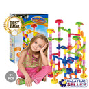 idrop 91 Pcs Marble Run Track Tower Building Block Toys For Kids And Children