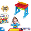 idrop Small Table Colorful Creative Building Block Toy Set With Case For Kids Children