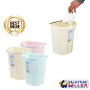 idrop Portable Hanging Eco-Friendly Wheat Straw Trash Garbage Can Bin