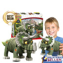 idrop Triceratops Dinosaurs Foam EVA Building Block Toy Set For Kids And Children