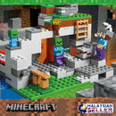 idrop 183 Pcs Minecraft Zombie Cave Colorful Creative Building Block Toy Set For Kids Children