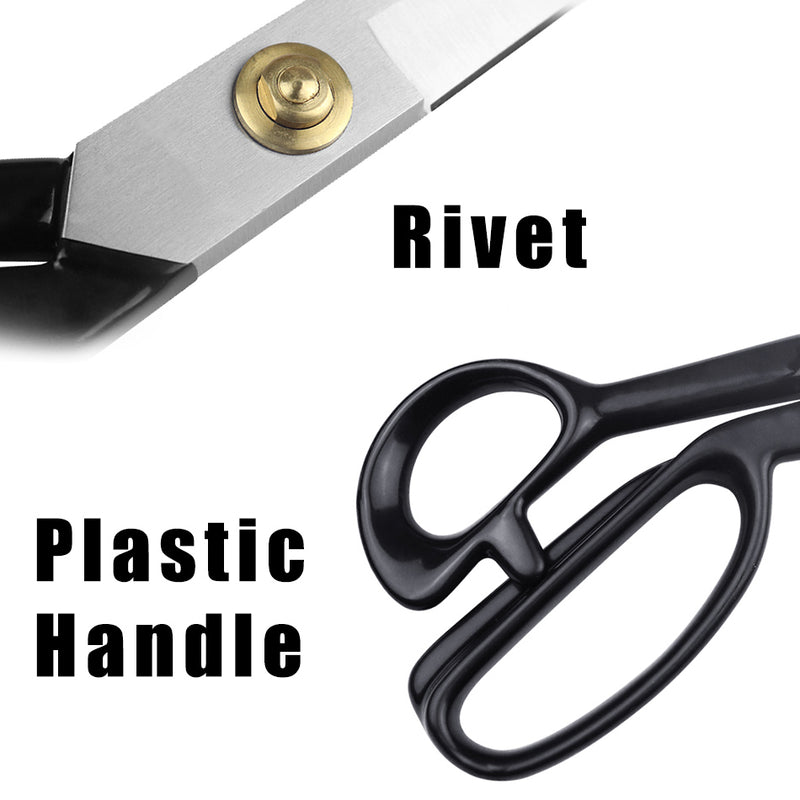 idrop 9 inch Tailors Cloth Scissors - Fabric Dressmaking Scissors Upholstery Office Shears