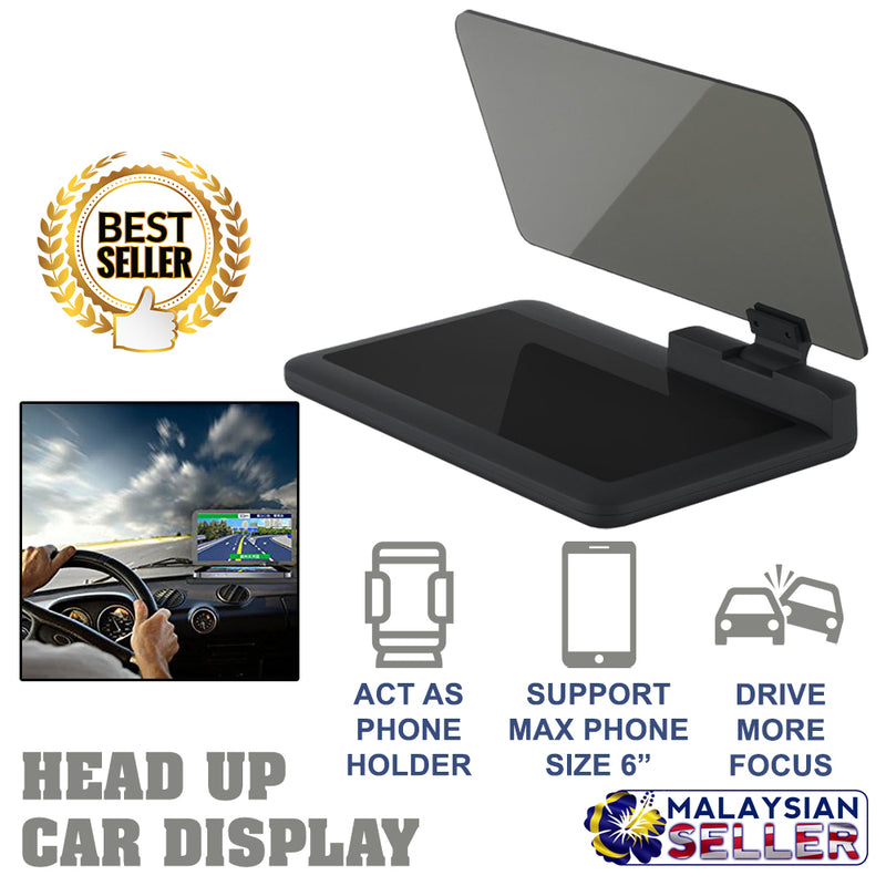 idrop Universal Car Image Reflector Head Up Display Reflection Projector Phone Car Mount Holder