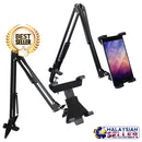 idrop 360 Degree Adjustable Telescopic Mobile Smart Phone Tablet Holder Stand Removable