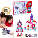 idrop 101 Pcs Fairy Tale Castle Colorful Creative Building Block Toy Set For Kids Children