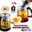 idrop 1.2L Multipurpose Glass Electric Kettle Boiler Pot Teapot