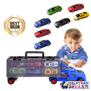 idrop 6 Pcs Car Toy Set With Storage Truck