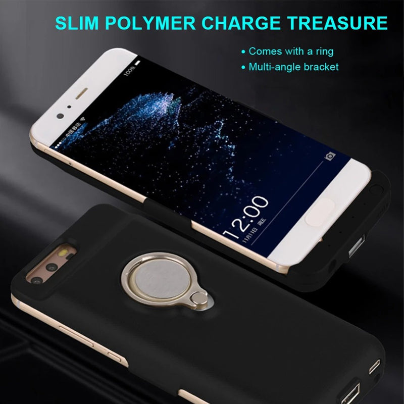 idrop 6000mAh External Battery Case Compatible For HUAWEI P10