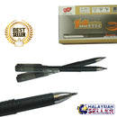 idrop 1.0 mm Quick Drying Bold Gel Black Pen Stationary Set For Office Student