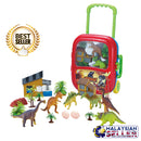 idrop Dinosaur Zoo Dinocare Pretend Play Toy Set With Trolley For Kids Children