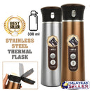 idrop 330 ml Easy Pour Stainless Steel Vacuum Thermal Flask