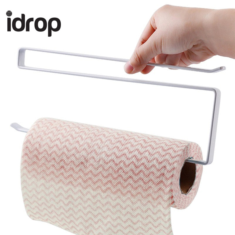 idrop Set of 2 Creative Kitchen Towel Storage Stainless Steel Bending Rack