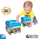 idrop 460 Pcs Colorful Creative Building Block Toy Set With Case For Kids Children