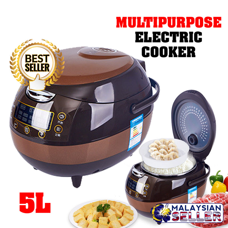 idrop XIAOBAWANG - 5L Carbon Inner Multipurpose Smart Electric Rice Cooker