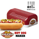 idrop ASTV HOT DOGLICIOUS - Microwave Hot Dog Sausage Cooker Maker