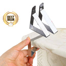 idrop 4 Pcs 5cm Thick Stainless Steel Dining Tablecloth Clip Tableware